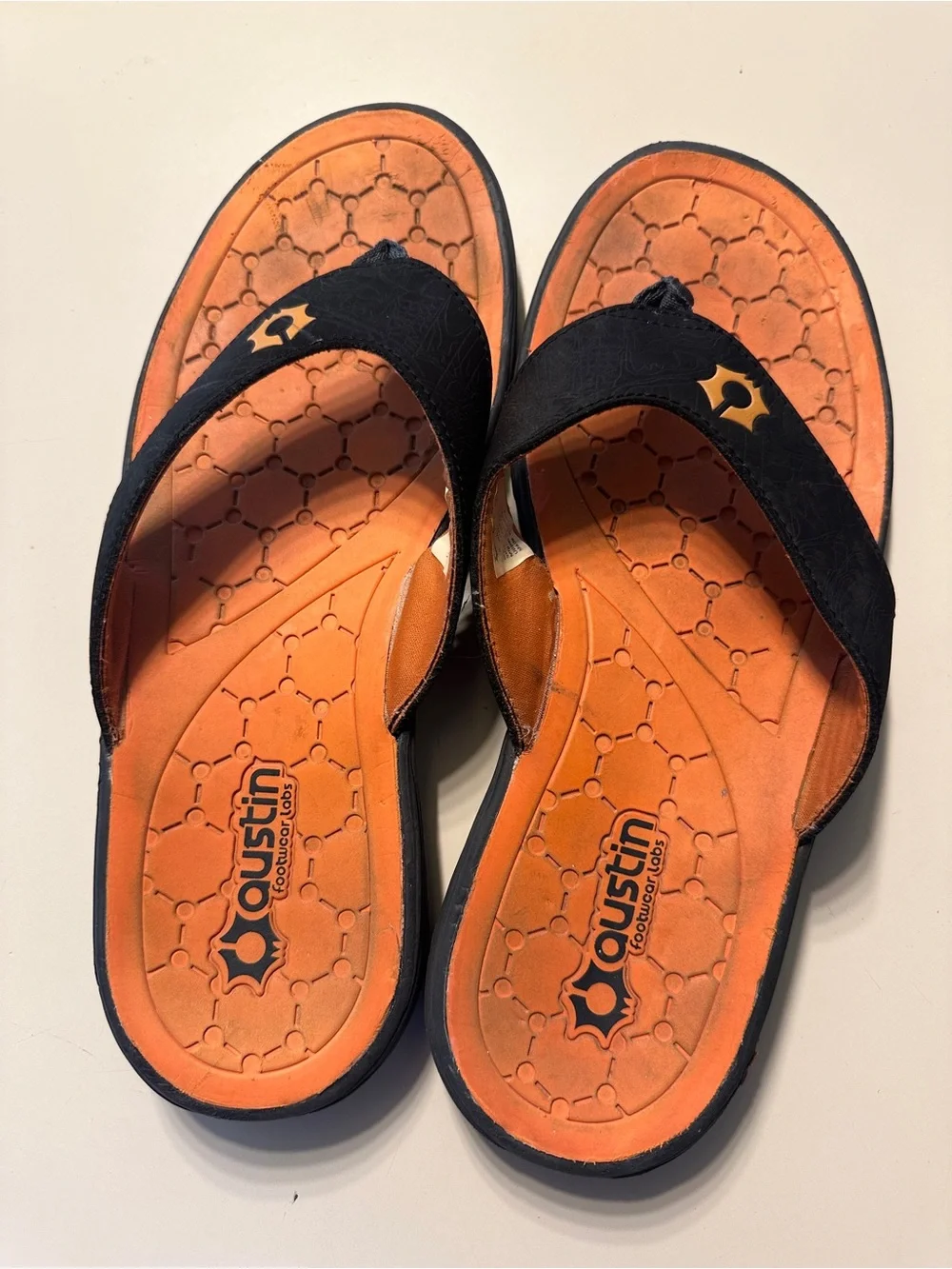 Austin Footwear Labs Flip Flops Men’s Size 11 VGUC Comfort Sandals